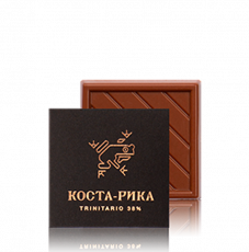 Costa Rica, milk chocolate, 5 g